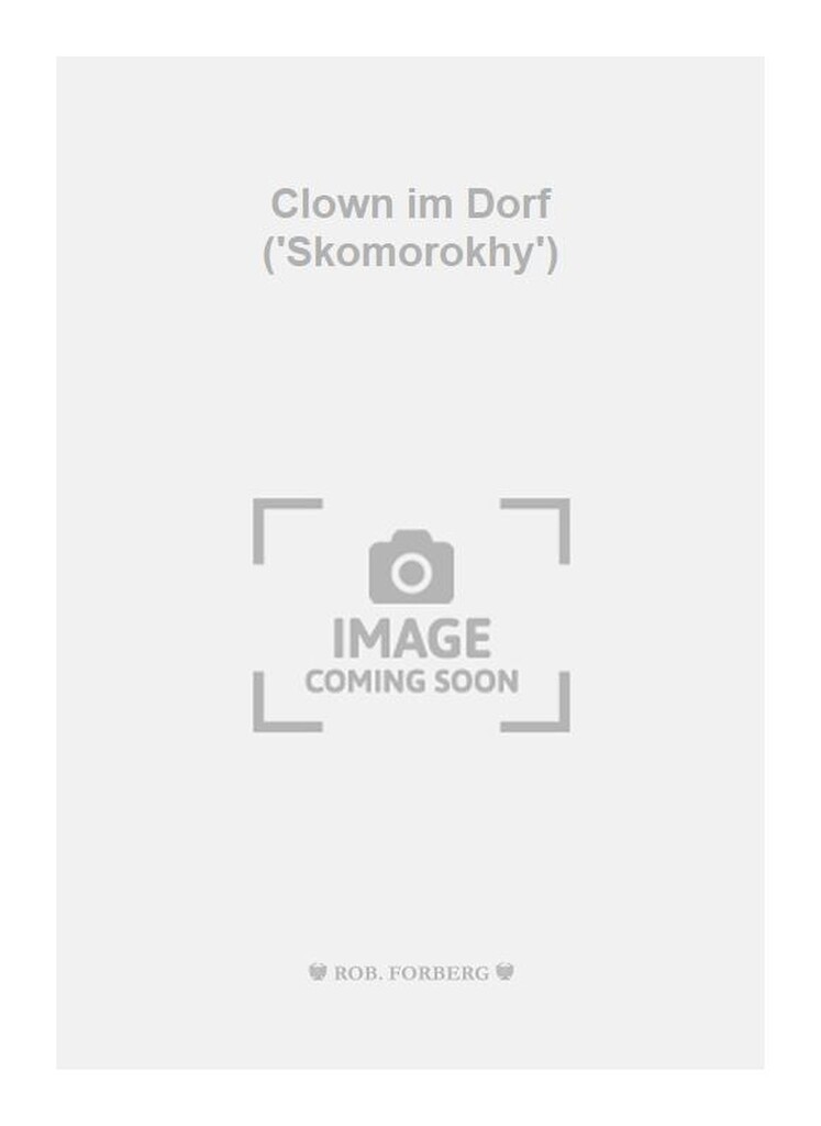 Clown im Dorf ('Skomorokhy')